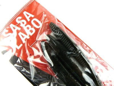 画像2: ササラボ(SASALABO)☆タイラバ専用ビッグワーム ビッグボス(BIG BOSS) イワシモデルJr. 4.8inch ワームのみ3本入りセット #4ディープグリーン