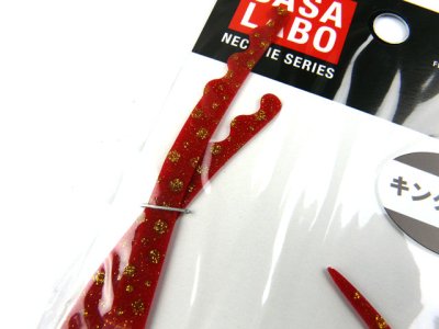 画像1: ササラボ(SASALABO)☆キングコブラ シングルカーリー KCSC-01 レッド金ドット