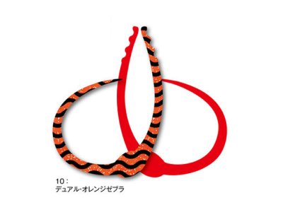 画像2: ササラボ(SASALABO)☆シングルコブラ・カーリー SCC-10 デュアル・オレンジゼブラ