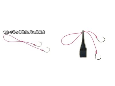 画像2: ブリズム(Brizm)☆ブリゲージ タイラバ専用アシストPE 40lb. 10m