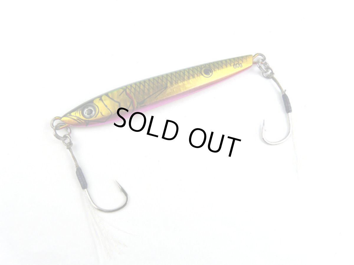 画像1: 海太郎（issei）☆ネコメタル 60g #CG07ブルピンゴールド (1)