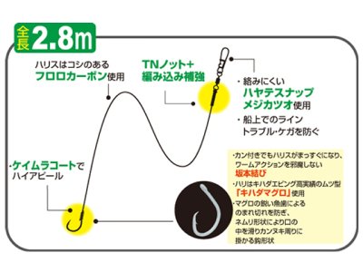 画像3: オーナー(OWNER)☆エビングリーダー(EBING Leader) キハダver. 17号