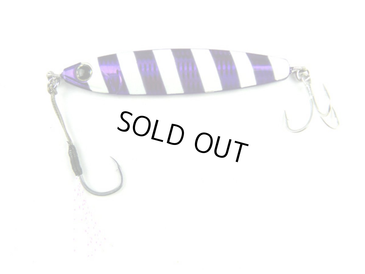 画像1: ジーク(Zeake)☆Zサーディン(Z-SARDINE) 20g ZS013 パープルゼブラグロー (1)