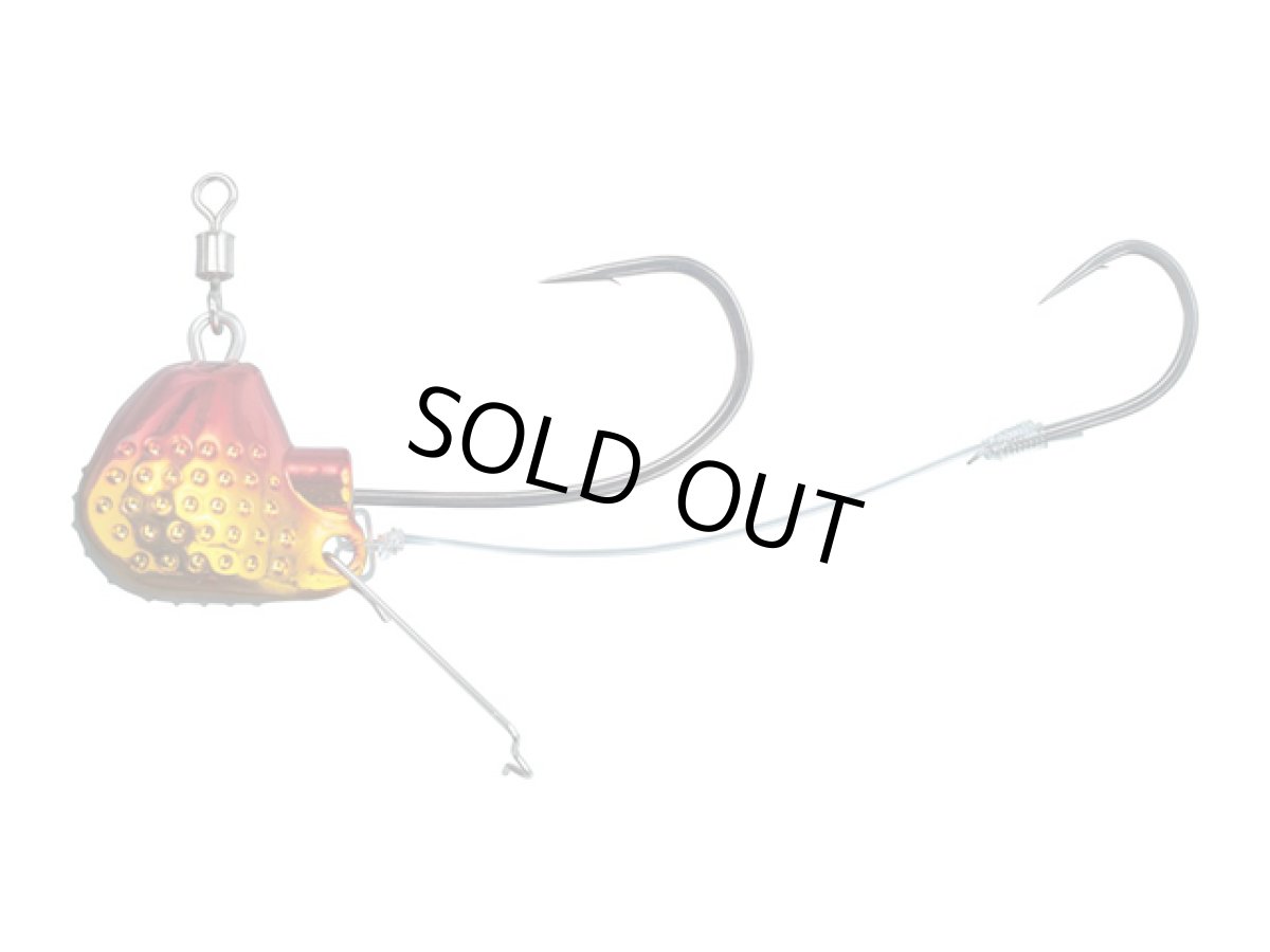 画像1: がまかつ(gamakatsu)☆桜幻 鯛テンヤTG 6号 ＃02レッド/ゴールド (1)