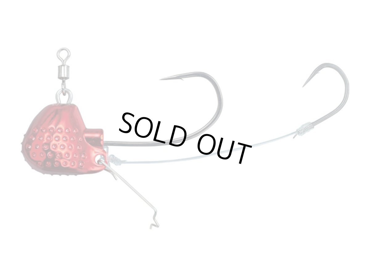 画像1: がまかつ(gamakatsu)☆桜幻 鯛テンヤTG 8号 ＃01レッド (1)