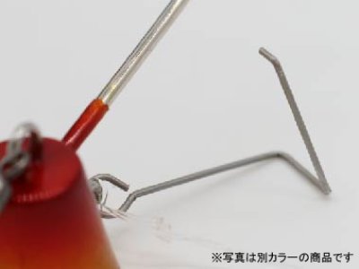 画像1: ハヤブサ(Hayabusa)☆無双真鯛 貫撃テンヤII 12号 03UVアピールオレンジ