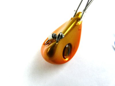 画像1: プログレ(PROGRE)☆真釣アクションテンヤ 煌流 8号 みかん