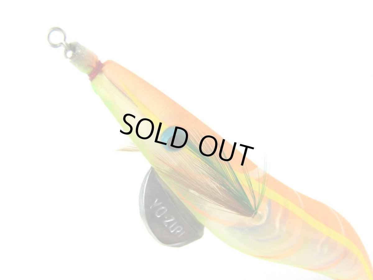 画像1: デュエル(DUEL) ヨーヅリ(YOZURI)☆アオリーQ 3D 4.0号 03LMOG 夜光マーブルオレンジ (1)