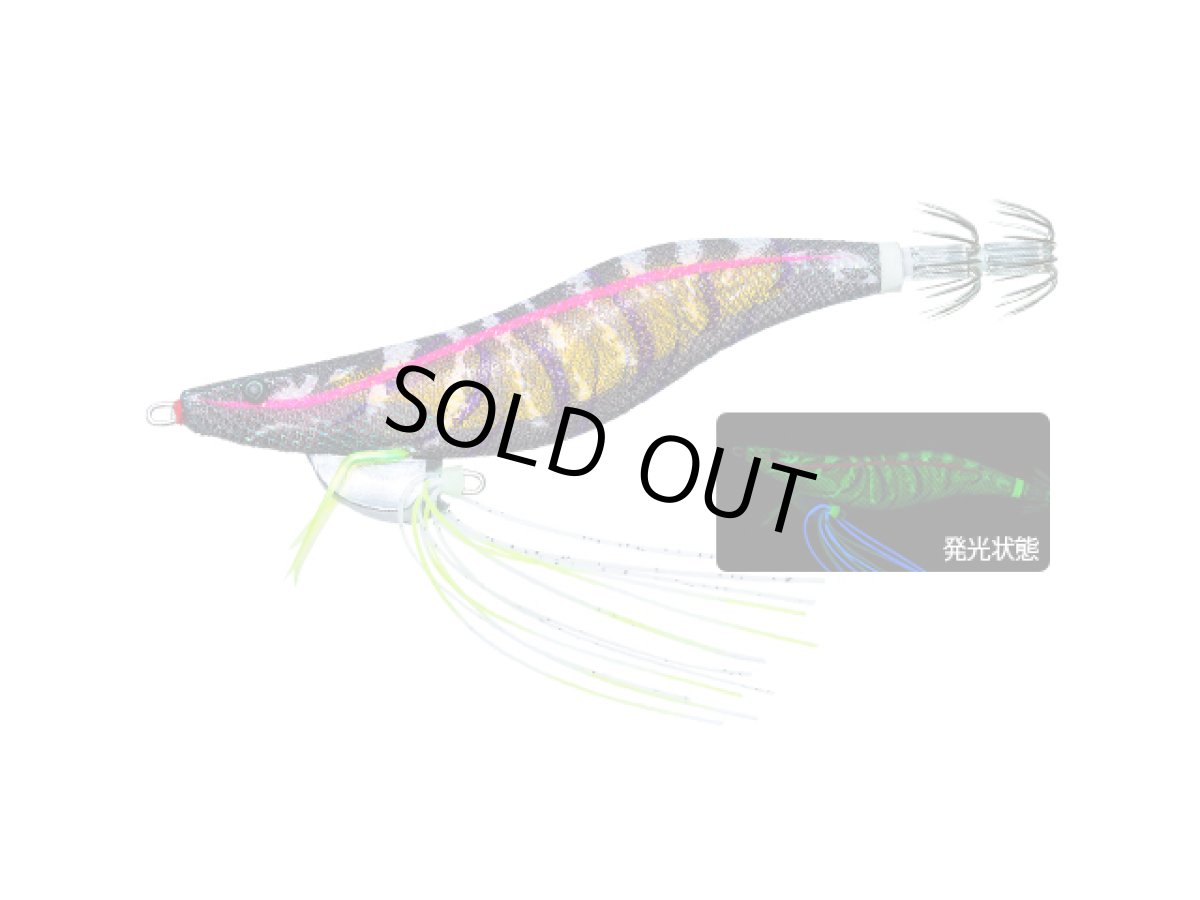 画像1: デュエル(DUEL) ヨーヅリ(YOZURI)☆エビQ 3.5号 01 LBL 夜な夜なタイガー (1)