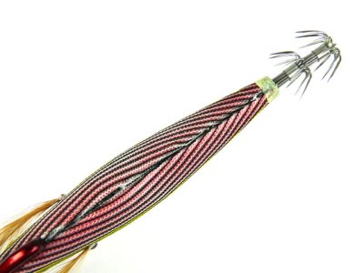 画像2: マルシン(MARUSHIN)☆DRAGON 至高のティップランエギ 3.5号 グリーン（赤）