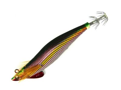 画像3: マルシン(MARUSHIN)☆DRAGON 至高のティップランエギ 3.5号 グリーン（赤）