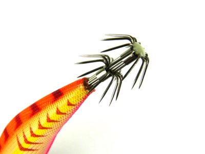 画像1: バレーヒル(Valleyhill)☆スクイッドシーカー 40HV 3.5号 40ｇ #10 オレンジ/ゴールド