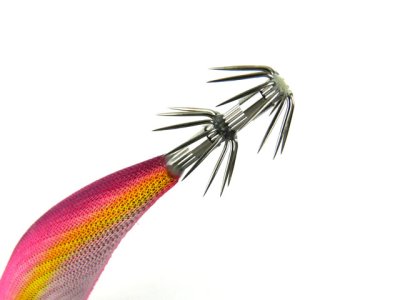 画像1: バレーヒル(Valleyhill)☆スクイッドシーカー バーティカル(Squid Seeker VERTICAL) 3.5号 30g #49 ピンク/パープル/赤ホロ