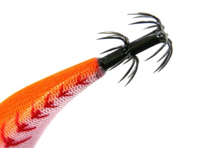 画像1: マルキユーFishLeague☆エギリー ダートマックス(EGILEE DARTMAX) 3.0号 D06R:オレンジボーンレッド