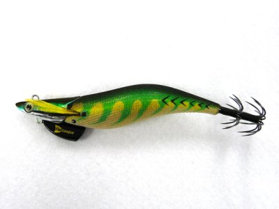 画像2: マルキユーFishLeague☆エギリー ダートマックスTR(EGILEE DARTMAX) 3.5号 40g-BK TR09: モスバックグリーンゴールド