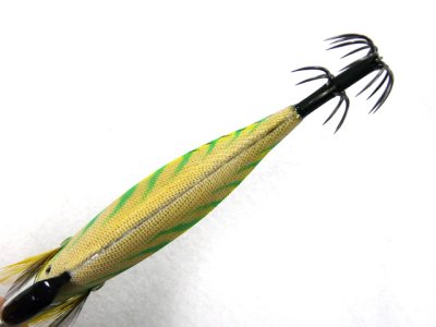 画像3: マルキユーFishLeague☆エギリー ダートマックスTR(EGILEE DARTMAX) 3.5号 40g-BK TR09: モスバックグリーンゴールド