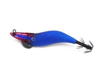 画像3: マルキユーFishLeague☆エギリー ダートマックス オモリグSP(EGILEE DARTMAX OMORIG SPECIAL) 2.5号 OR05:レッドヘッド/ブルーグロウ(夜光)
