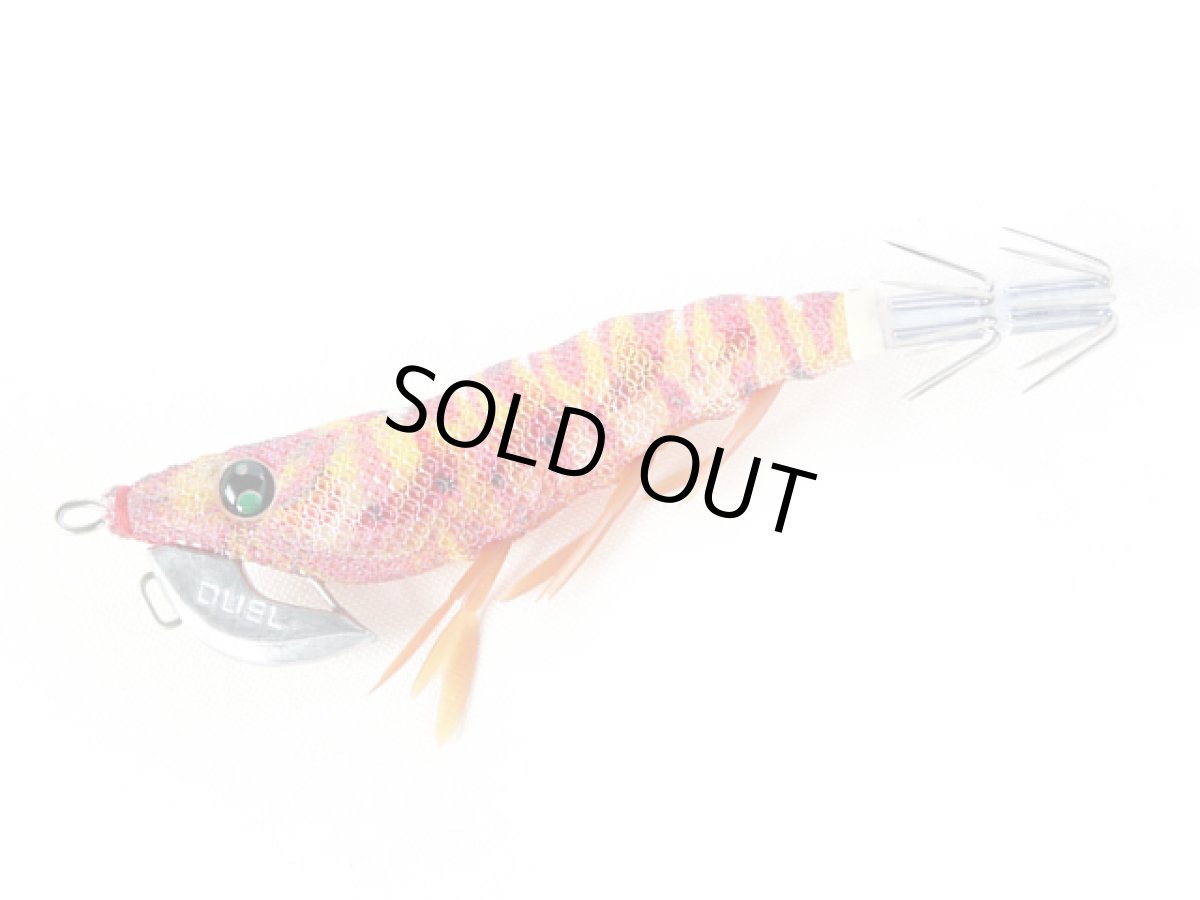 画像1: デュエル(DUEL) ヨーヅリ(YOZURI)☆イージーキューキャスト(EZ-Q CAST) 喰わせ ラトル 2.5号 10g 12 CRKE クリアーレッドクルマエビ (1)