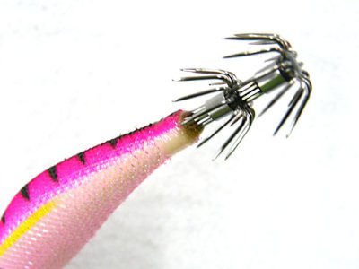 画像1: ダイワ(DAIWA)☆エメラルダス(Emeraldas)　ボート2 RV 3.0号25g #7夜光-ピンク杉