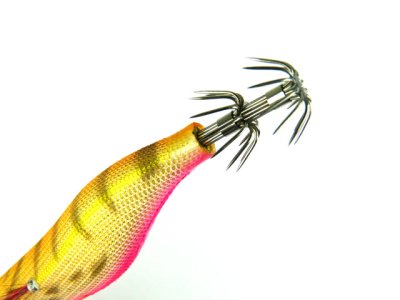 画像1: ダイワ(DAIWA)☆エメラルダス(Emeraldas) フォールLC ラトル typeS 2.5号 02 金-オレンジ&ピンクエビ