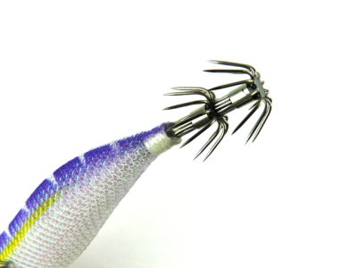 画像1: ダイワ(DAIWA)☆エメラルダス(Emeraldas)　ボート2 RV 2.75号25g #6夜光－グローヘッド／パープル杉