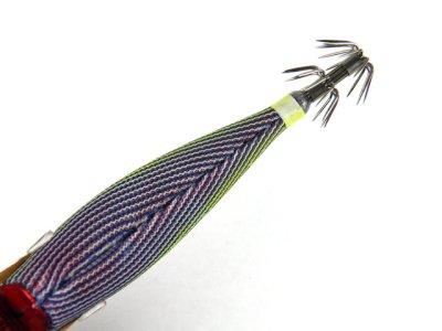 画像2: ダイワ(DAIWA)☆エメラルダス アモラスジョイント(EMERALDAS AMOROUS JOINT) 2.5号 11g #01赤-縞パープル杉