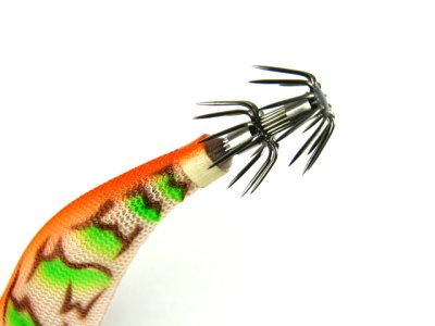 画像1: ダイワ(DAIWA)☆エメラルダス アモラスジョイント(EMERALDAS AMOROUS JOINT) 2.5号 11g #08 夜光－オレンジエビ