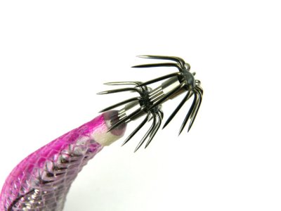 画像1: ダイワ(DAIWA)☆エメラルダス シャイン LC レーザーインパクト(EMERALDAS SHINE LC LASERIMPACT) 3.0号 14.0g #4 LIケイムラパープルピンク