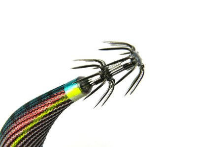 画像1: ダイワ(DAIWA)☆エメラルダス アモラスジョイント(EMERALDAS AMOROUS JOINT) TYPE-S 3.0号 12.5g #01赤-縞アーミーグリーン杉