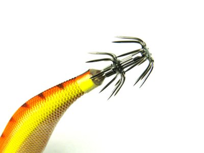 画像1: ダイワ(DAIWA)☆エメラルダス アモラスジョイント(EMERALDAS AMOROUS JOINT) TYPE-S 3.0号 12.5g #04金-オレンジ杉