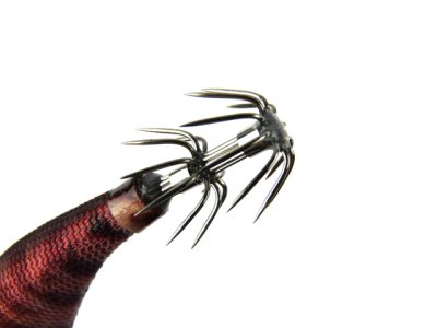 画像1: ダイワ(DAIWA)☆エメラルダス アモラスジョイント(EMERALDAS AMOROUS JOINT) 3.0号 13.5g #13 赤-リアルエビ