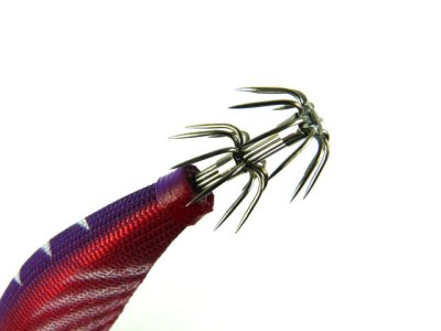 画像1: ダイワ(DAIWA)☆エメラルダス ダートLC(EMERALDAS DART LC) TypeS 3.0号 15.0g #06 赤　パープル杉