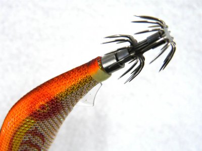 画像1: ヤマシタ(YAMASHITA)☆エギ王K 4.0号S 002 キャロットゴールド