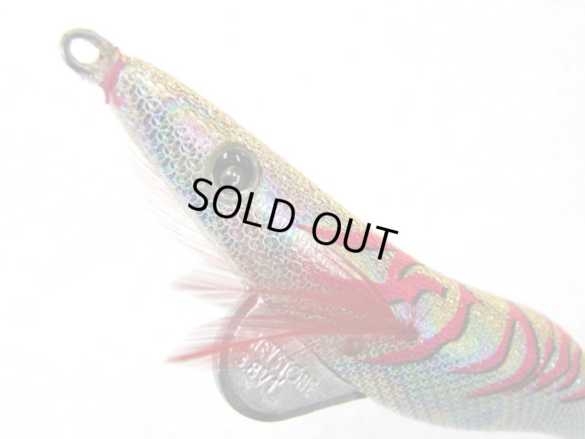 画像1: キーストン(KEYSTONE)☆エギシャープ(Egi Sharp) 3.8号V1 赤侍ゴールドキング ES38V1-AK (1)