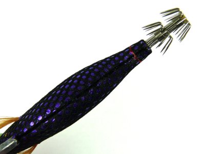 画像2: 林釣漁具製作所☆餌木猿 紫式 3.5号 メッシュパープル