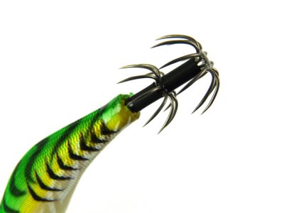 画像1: がまかつ(gamakatsu)☆ラグゼ エヴォリッジ デッドフォール(LUXXE EVOLIDGE DEADFALL) 3.5号 #48 グリーンゴールドアジ