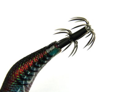画像1: がまかつ(gamakatsu)☆ラグゼ エヴォリッジ デッドフォール(LUXXE EVOLIDGE DEADFALL) 3.5号 #50 ブラックアジ