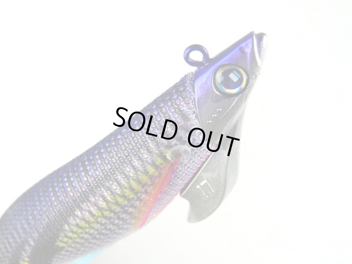 画像1: メジャークラフト(Major Craft)☆餌木蔵 ベイトフェザーTR EBFT-3.5号 40g(ビッグカンナ) #01 パープルパープル (1)