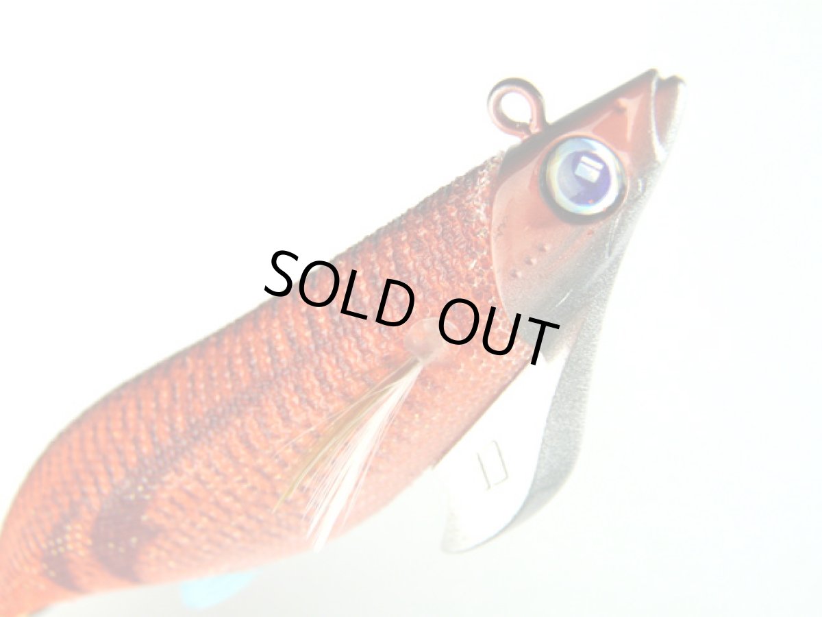 画像1: メジャークラフト(Major Craft)☆餌木蔵 ベイトフェザーTR EBFT-3.5号 40g(ビッグカンナ) #08 クリアアピールレッド (1)