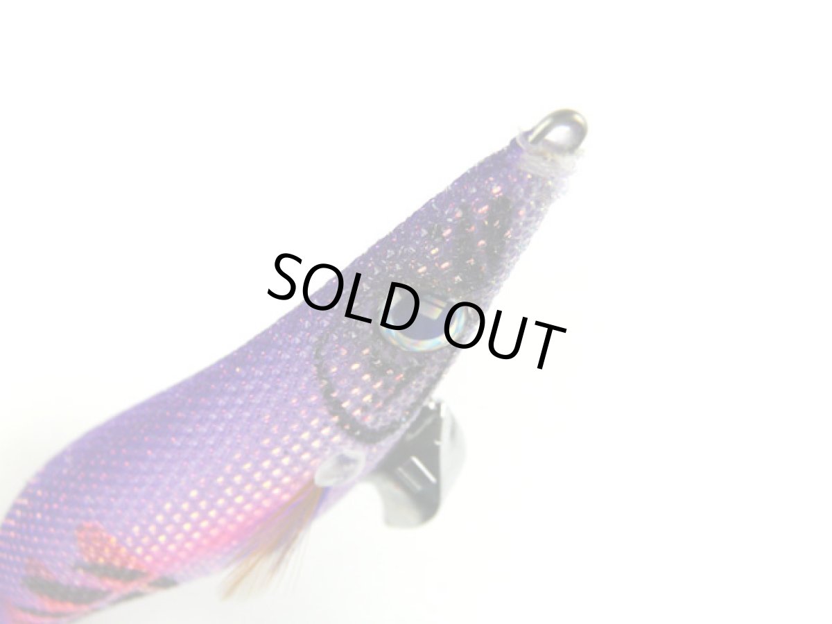 画像1: メジャークラフト(Major Craft)☆餌木蔵 ベイトフェザー(ノンラトル) 3.0号 #11 パープル夜光レッドパープル（デザインレッド） (1)