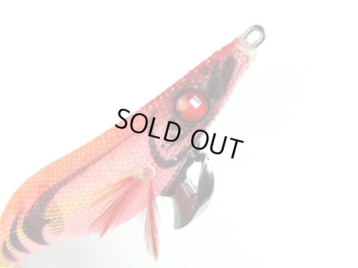 画像1: メジャークラフト(Major Craft)☆餌木蔵 ベイトフェザー(ラトル) 3.0号 #13 レッド夜光レッドレッド （デザインレッド） (1)