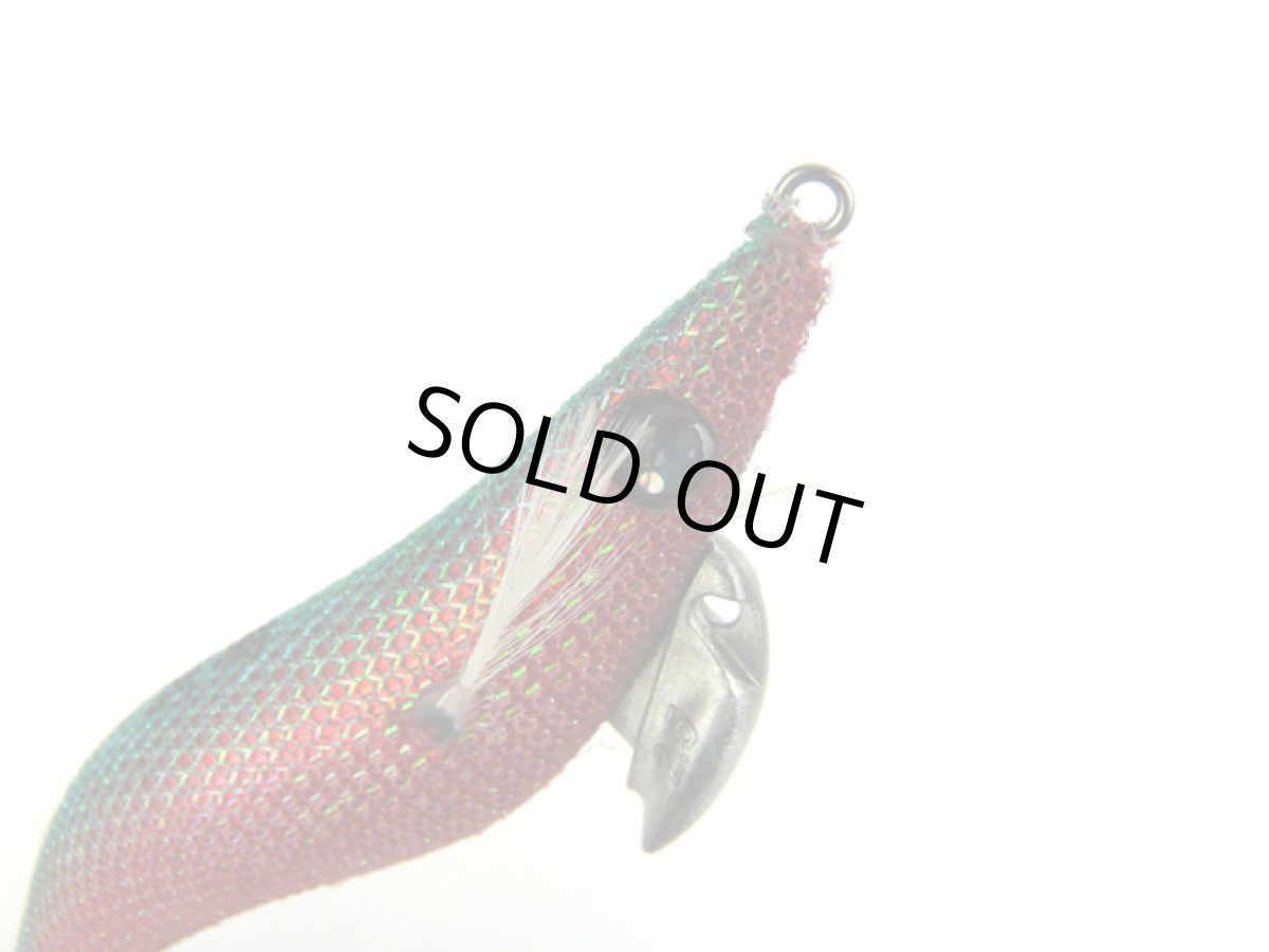 画像1: 宇崎日新(NISSIN)☆ARES エギ夜叉 漢気 ENA‐RIN 完全監修モデル 2.5号　えなすいか/赤メタリック (1)