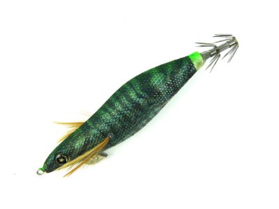 画像3: 釣研(TSURIKEN)☆エギスタBTB 3.0号ノーマル あおさグリーン