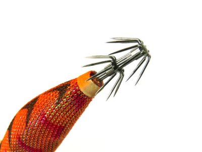 画像1: 釣研(TSURIKEN)☆エギスタBTB 3.0号ノーマル RKオレンジ