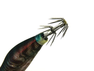 画像1: 釣研(TSURIKEN)☆エギスタBTB 3.0号ノーマル ハシマグリーン