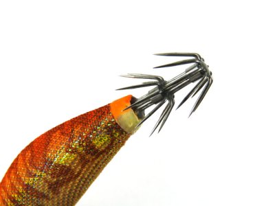 画像1: 釣研(TSURIKEN)☆エギスタBTB 3.0号シャロー ケイムラオレンジ