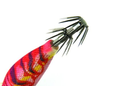 画像1: 釣研(TSURIKEN)☆エギスタBTB 3.5号ノーマル デイグローピンク