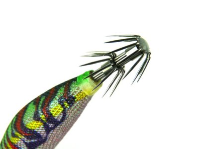 画像1: 釣研(TSURIKEN)☆エギスタBTB 3.5号ノーマル デイグローグリーン