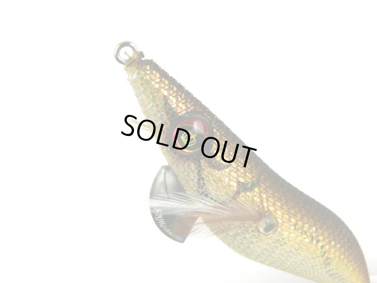 画像1: スクイッドマニア(SQUID MANIA)☆ウェーブハンター(WAVE HUNTER) 3.5号SS #12 茶豆アジ/メタホロ (1)