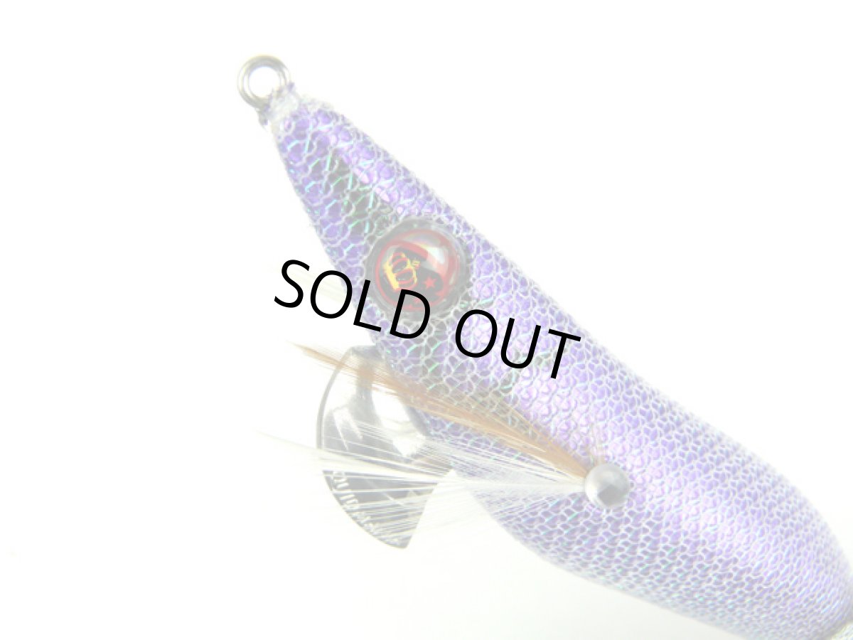 画像1: スクイッドマニア(SQUID MANIA)☆ワイルドチェイス(WILD CHASE) 3.5号RT ラトルチューン #30 たまたまパープルUV (1)